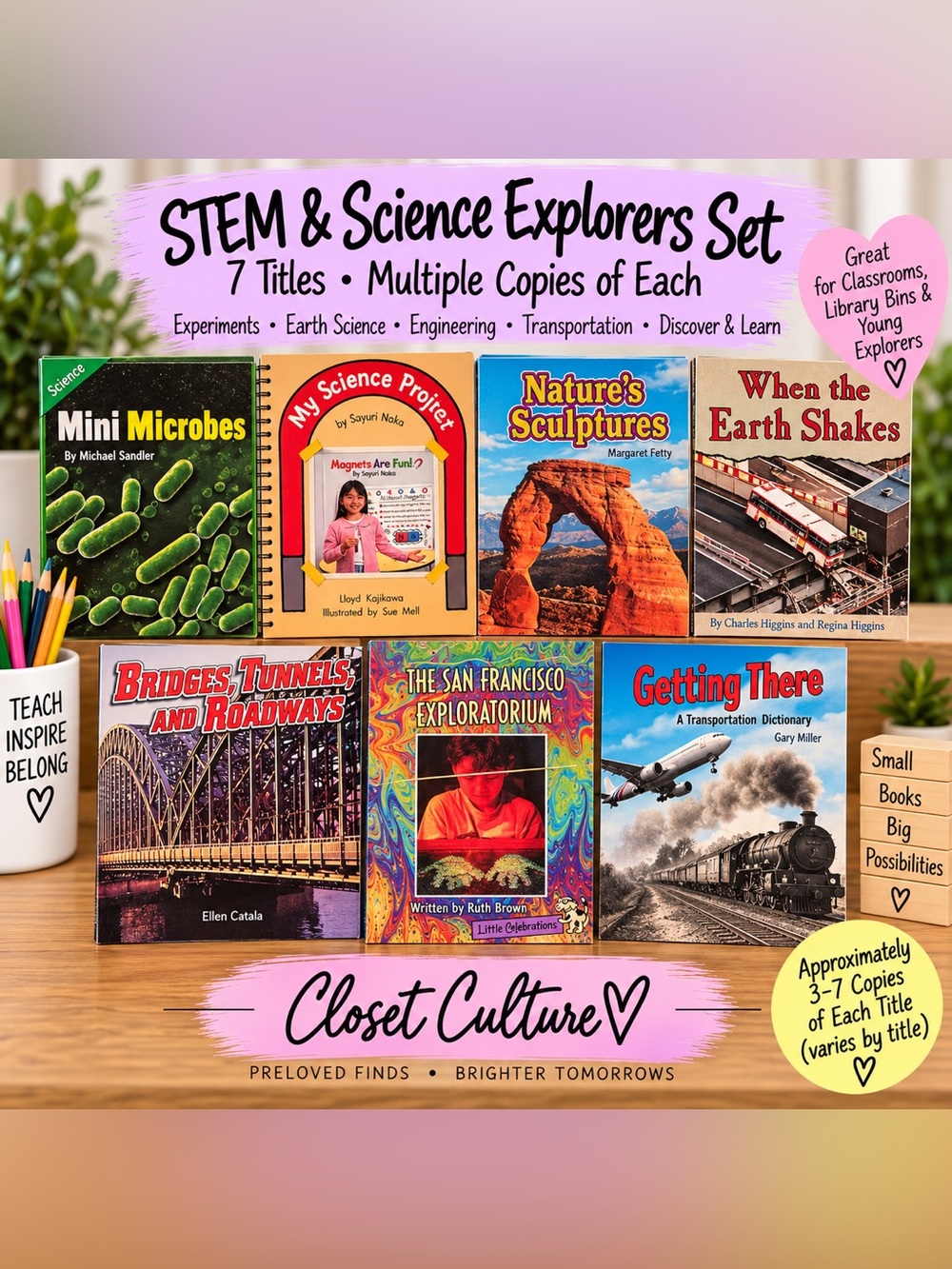 STEM & Science Explorers Guided Reading Book Set